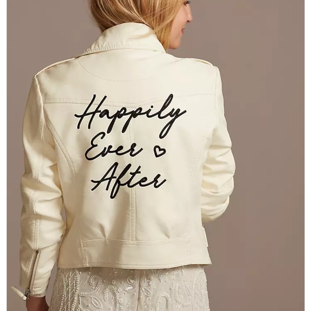 happily ever after vegan moto jacket